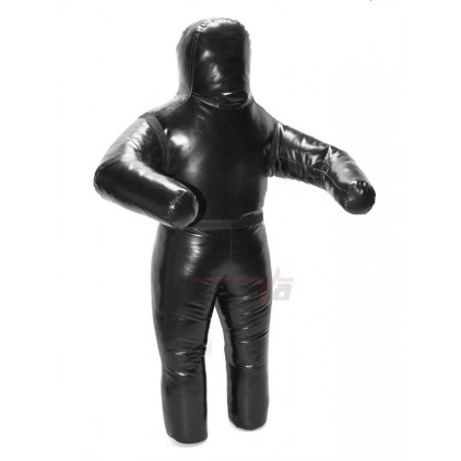 Манекен борцовский двуногий 1,3м. (25кг) черный Под заказ