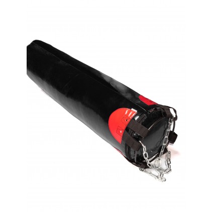 Боксерский мешок 40 кг, высота 130 см, ПВХ, черный