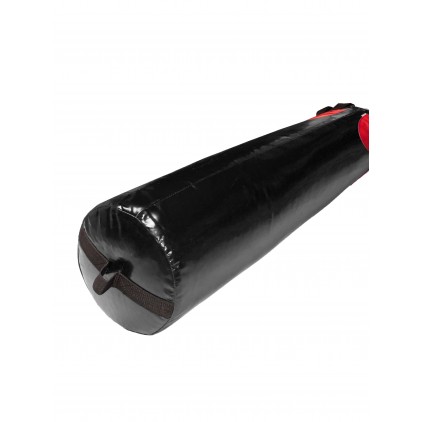 Боксерский мешок 40 кг, высота 130 см, ПВХ, черный