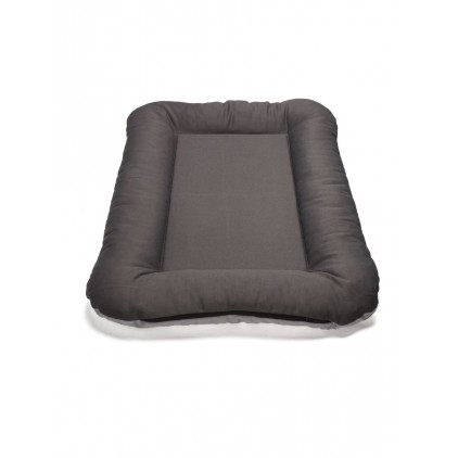Лежанка для кошек и собак средних пород 64х44 см, непромокаемая, серый