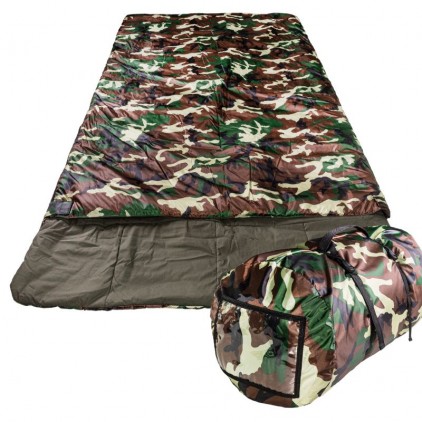 Спальный мешок для двоих двухслойный КМФ. ПОД ЗАКАЗ