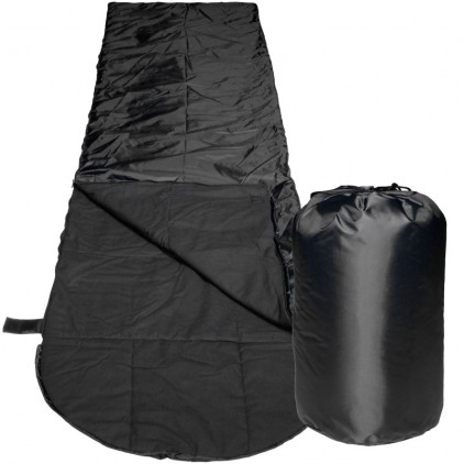 Спальный мешок трехслойный  МСK-OK, черный. ПОД ЗАКАЗ