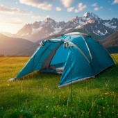 Палатка туристическая трехместная двухслойная  MERAN-3