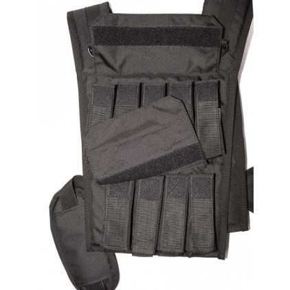 Утяжелительный жилет 18 кг (WorkOut 18 Black)